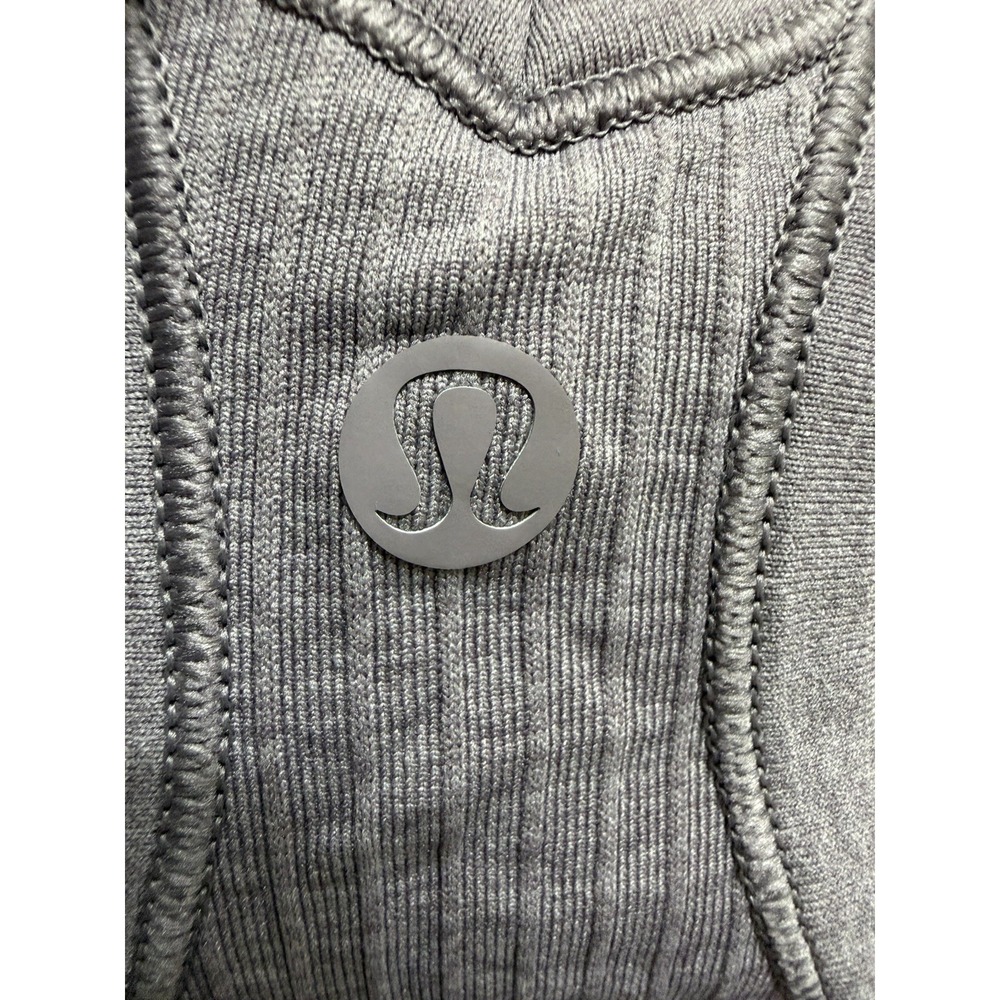 Lululemon Ebb To Street Tank Women's Size 8 Purple Ribbed Seamless #J7-1 - Picture 4 of 7